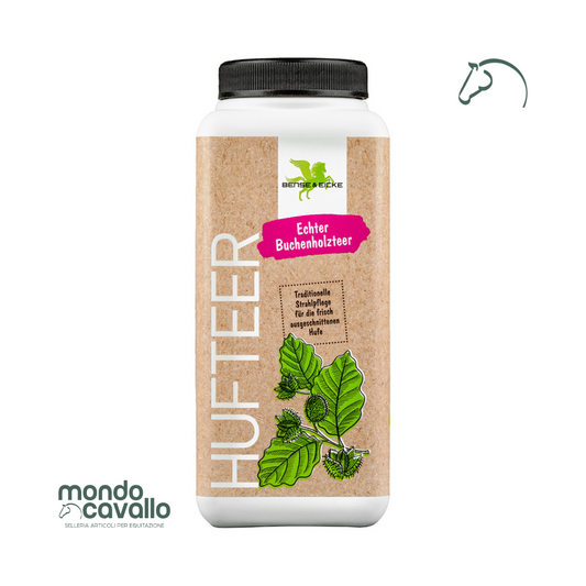 Catrame vegetale per zoccoli con pennello