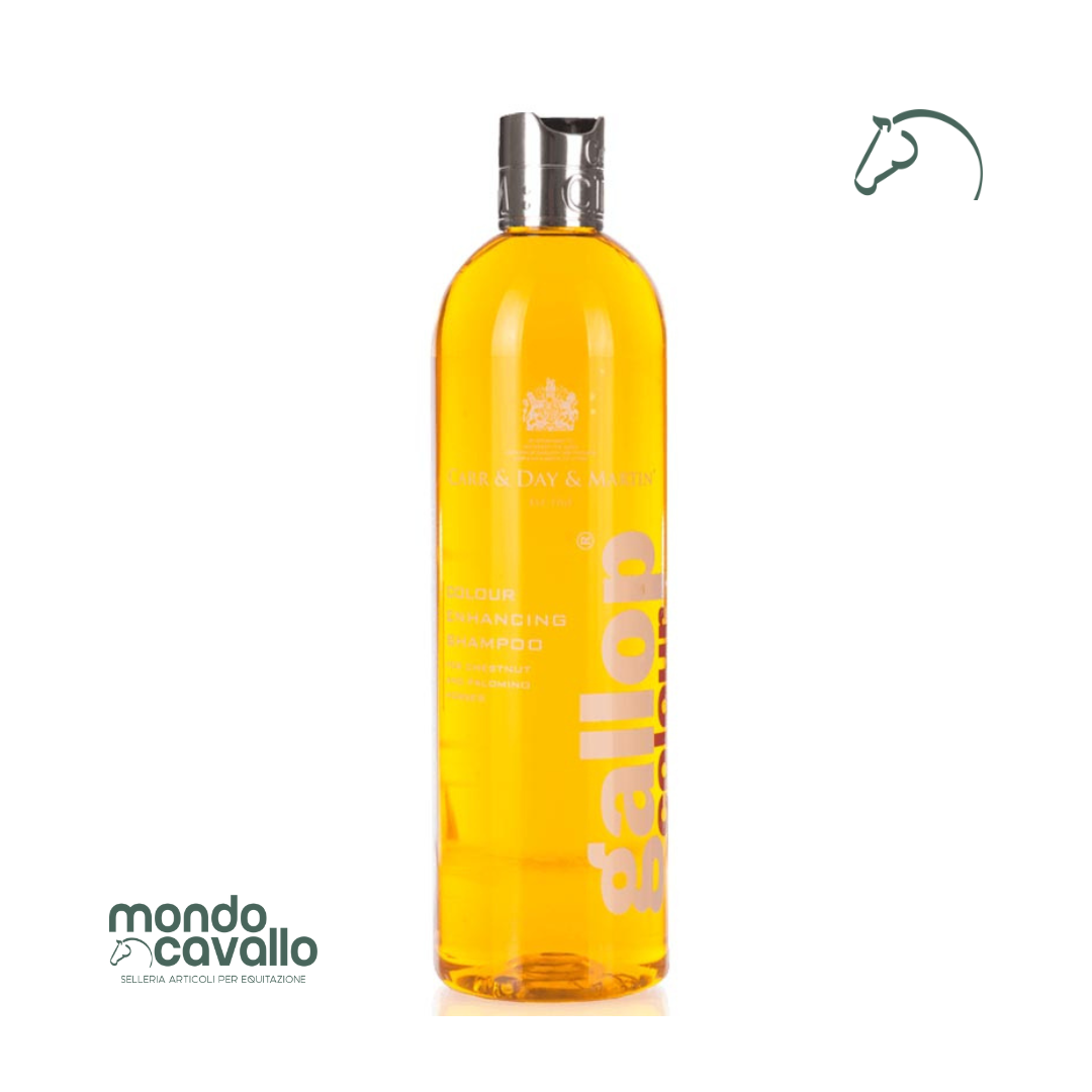 Shampoo gallop per cavalli palomini