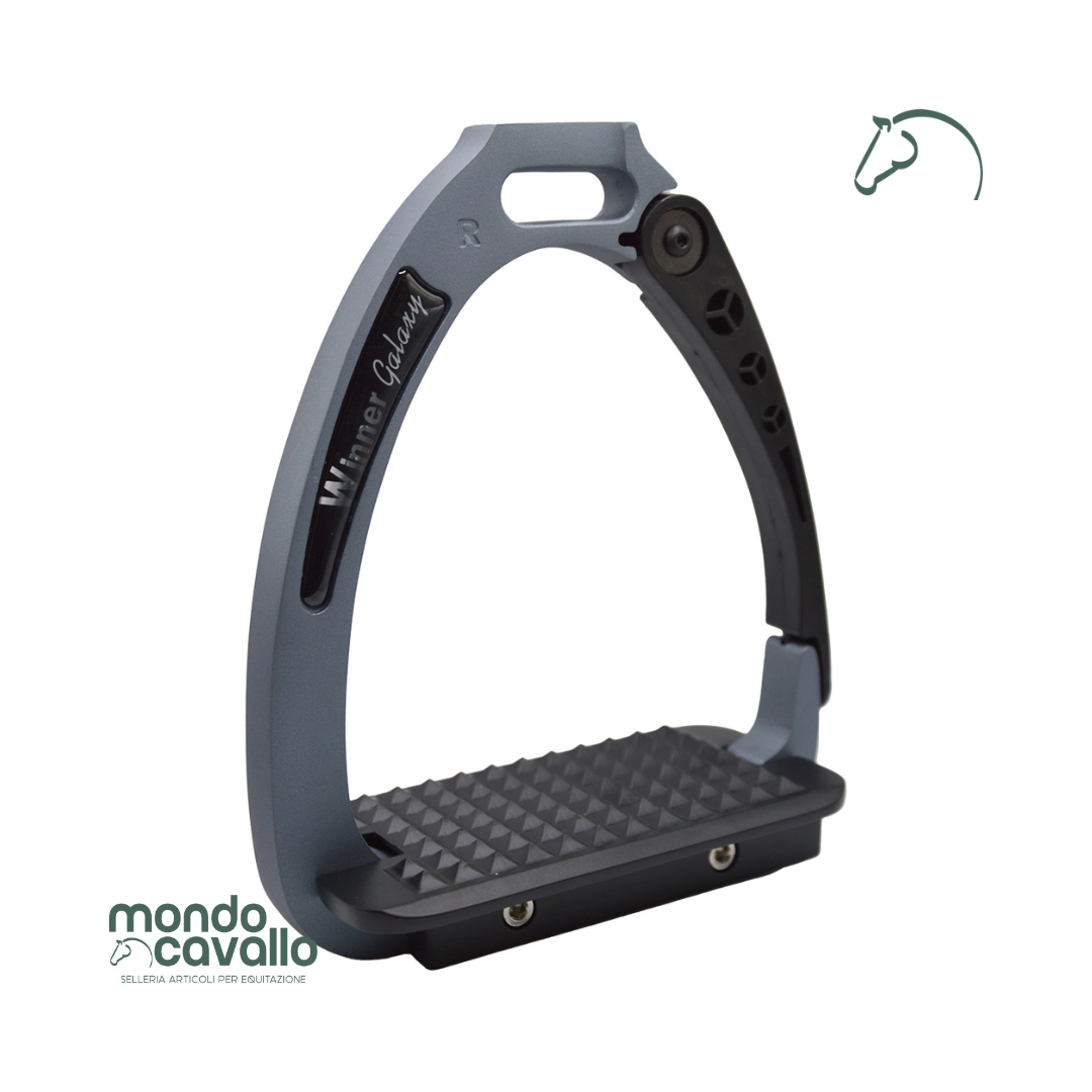 Staffe di siurezza modello galaxy marca winner colore grigio