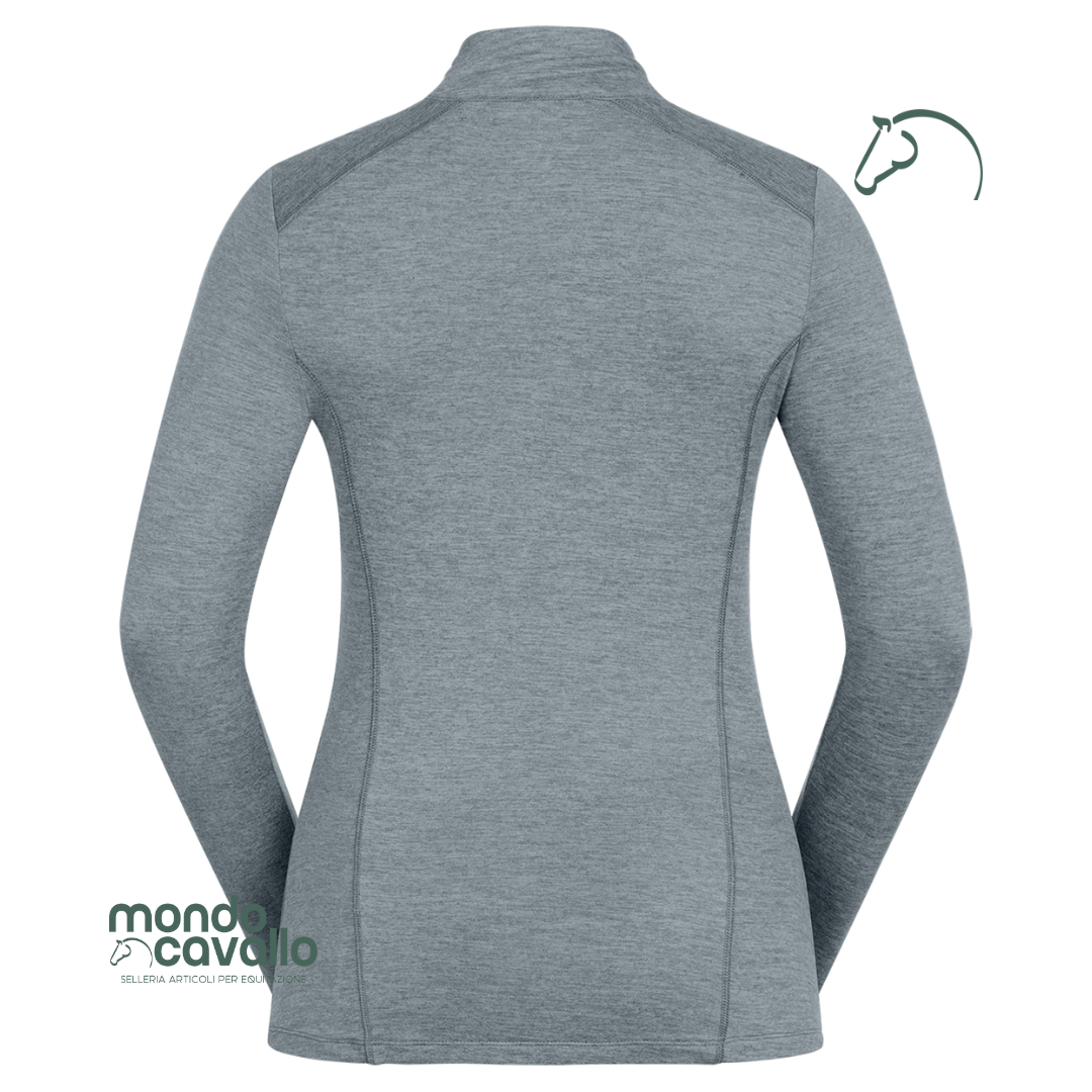 MAGLIA FUNZIONALE CON ZIP MILANO E.L.T.