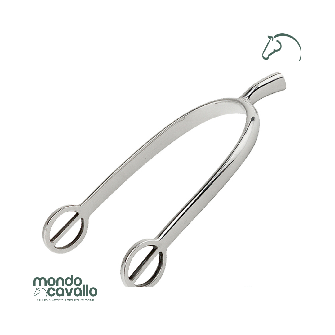 SPERONI GAMBO DRITTO ACCIAIO INOX UOMO
