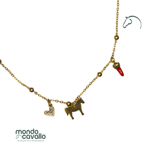 Collana Distinto nuova collezione colore oro