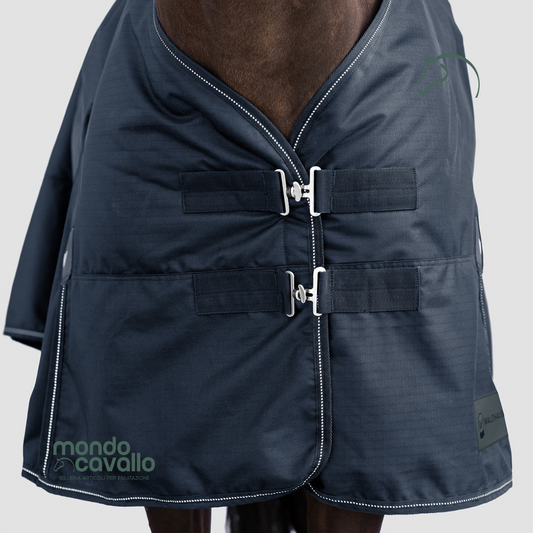 coperta da paddock 600D marca waldhausen colore blu