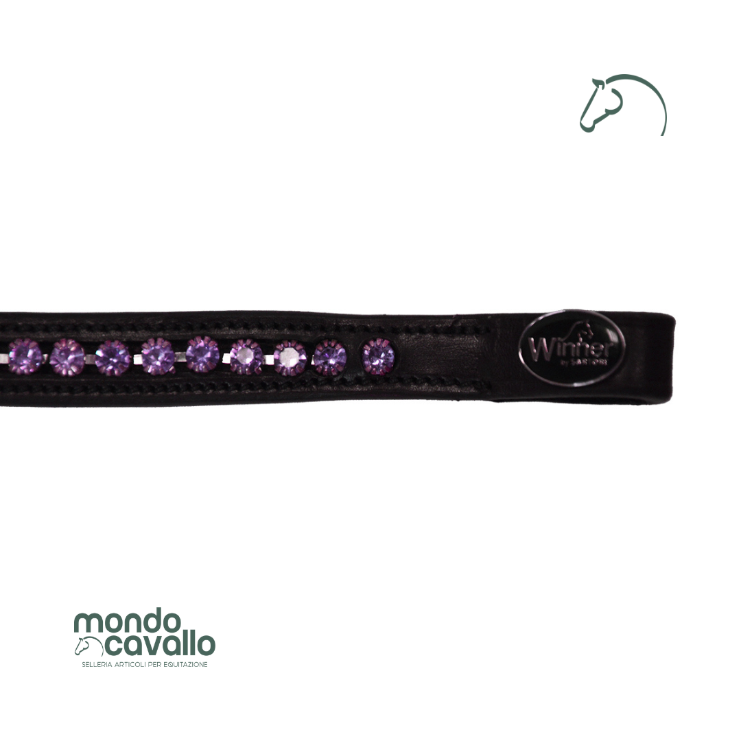 Frontalino con strass winner