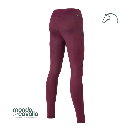 Leggings termici kingsland modello misha colore prugna