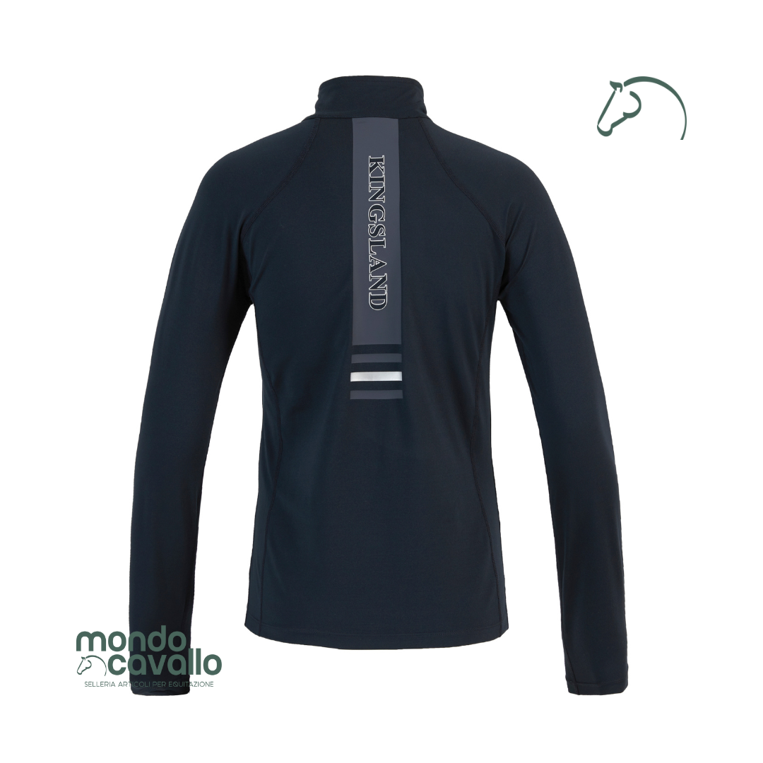 Maglia tecnica kingsland modello erin donna colore blu