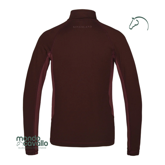 Maglia tecnica bambino kingsland manica lunga