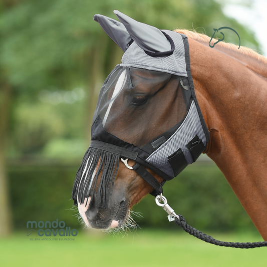 maschera antimosche con frange marca busse