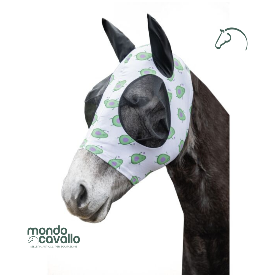 FLY MASK AVOCADO HKM