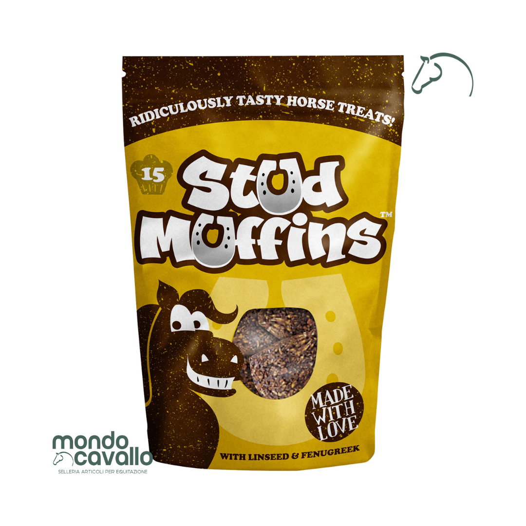 Muffin per cavalli con ingredienti naturali