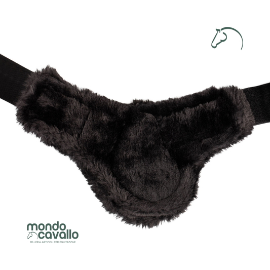 Paranocche con montone sintetico marca equestro