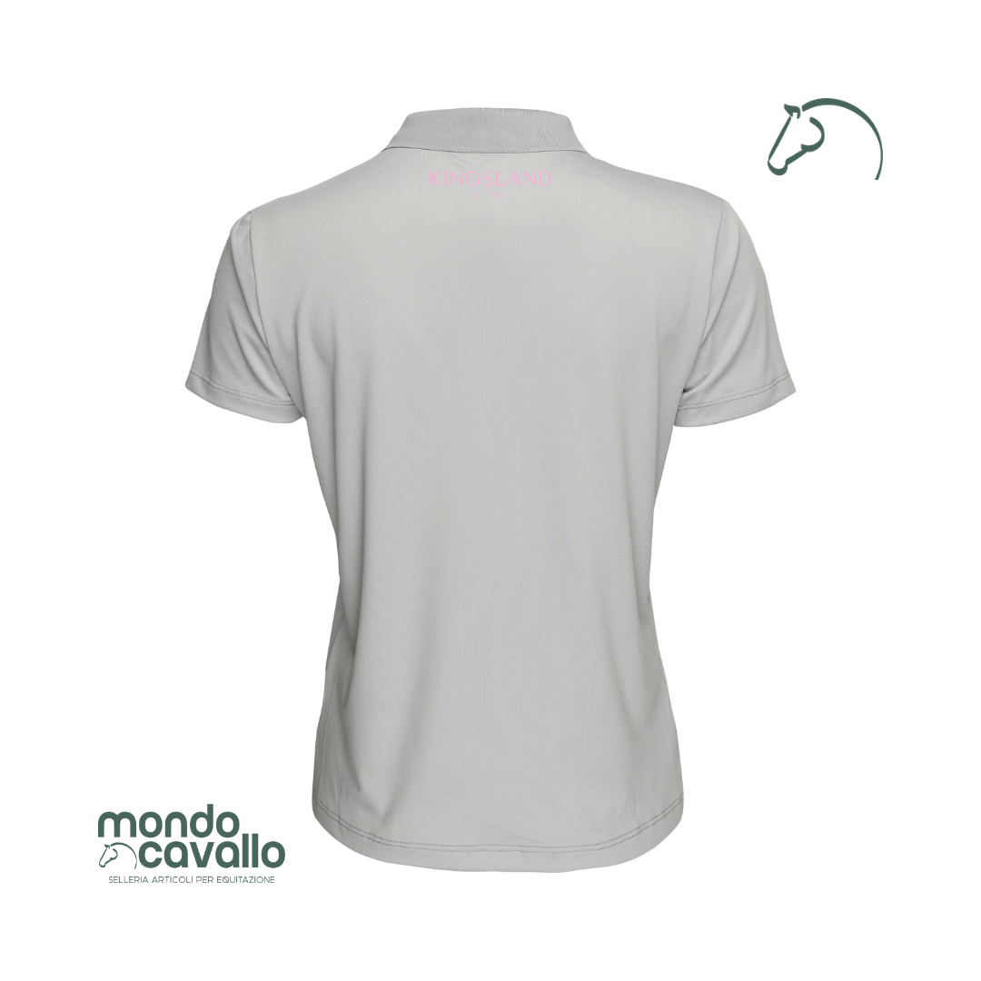 Polo in tessuto tecnico marca kingsland angolo outlet
