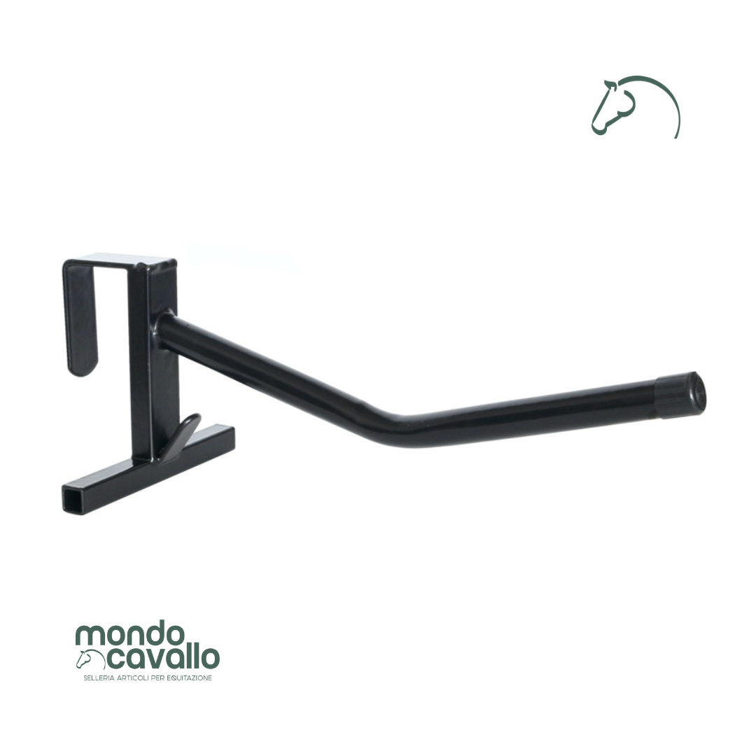 Portasella da box smontabile in inox verniciato