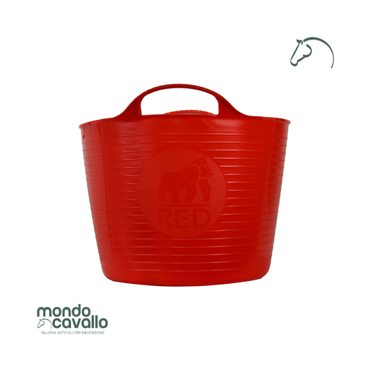 Secchio flessibile in plastica resistente da 14L colori assortiti