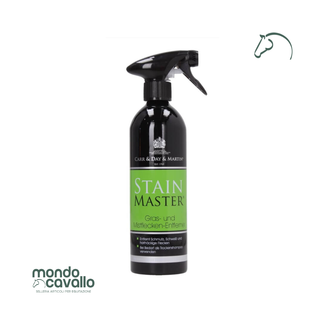 Shampoo a secco stain master ideale per cavalli chiari