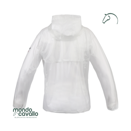 Giacca impermeabile trasparente marca kingsland 