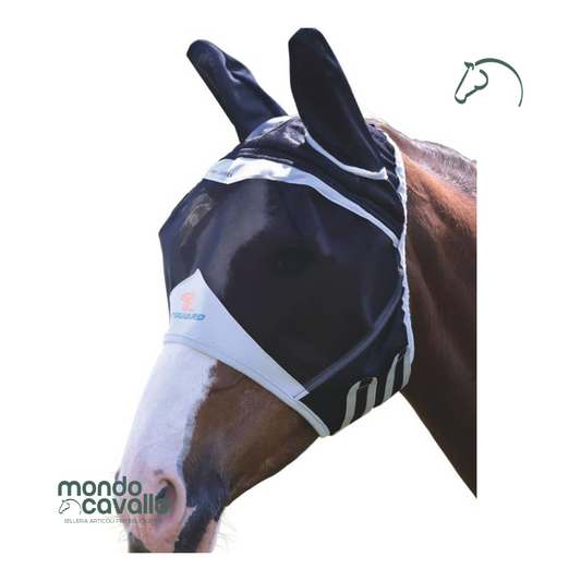 Maschera antimosche per cavalli marca shires