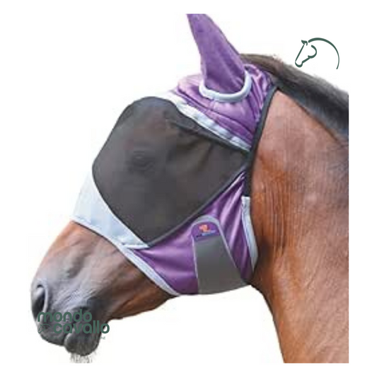Maschera antimosche modello deluxe marca shires