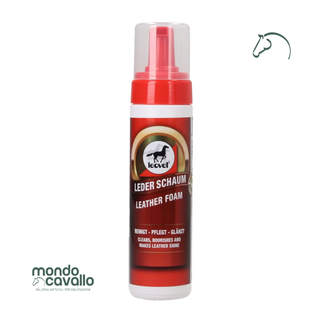 Sapone in schiuma per la pulizia dei finimenti