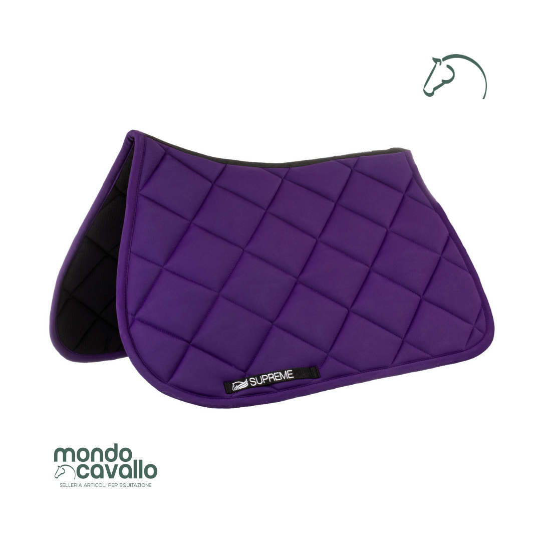 Sottosella pleasure in tessuto tecnico motivo a rombi in vari colori