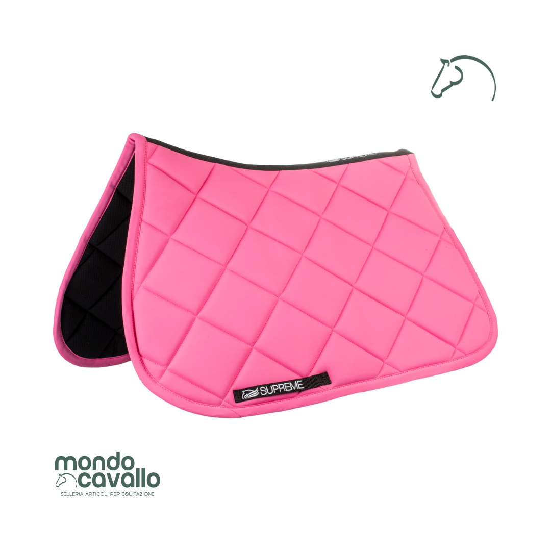 Sottosella pleasure in tessuto tecnico motivo a rombi in vari colori