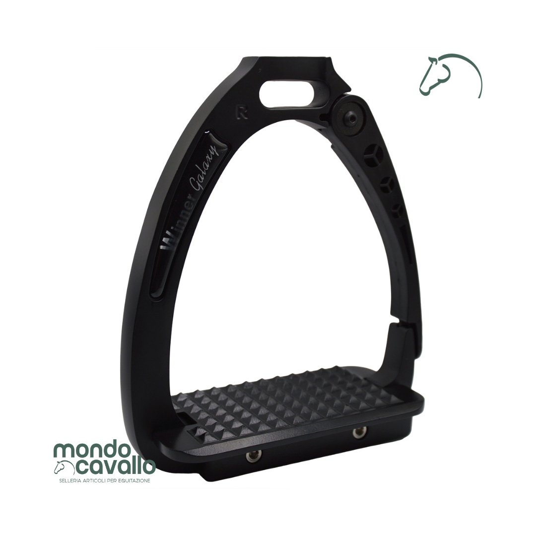 Staffe di siurezza modello galaxy marca winner colore nero