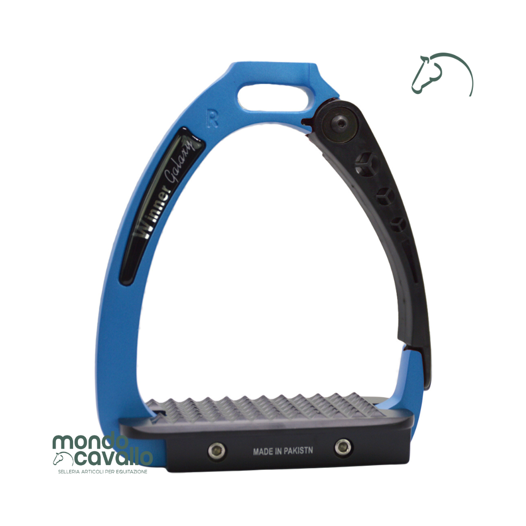 Staffe di siurezza modello galaxy marca winner colore azzurro