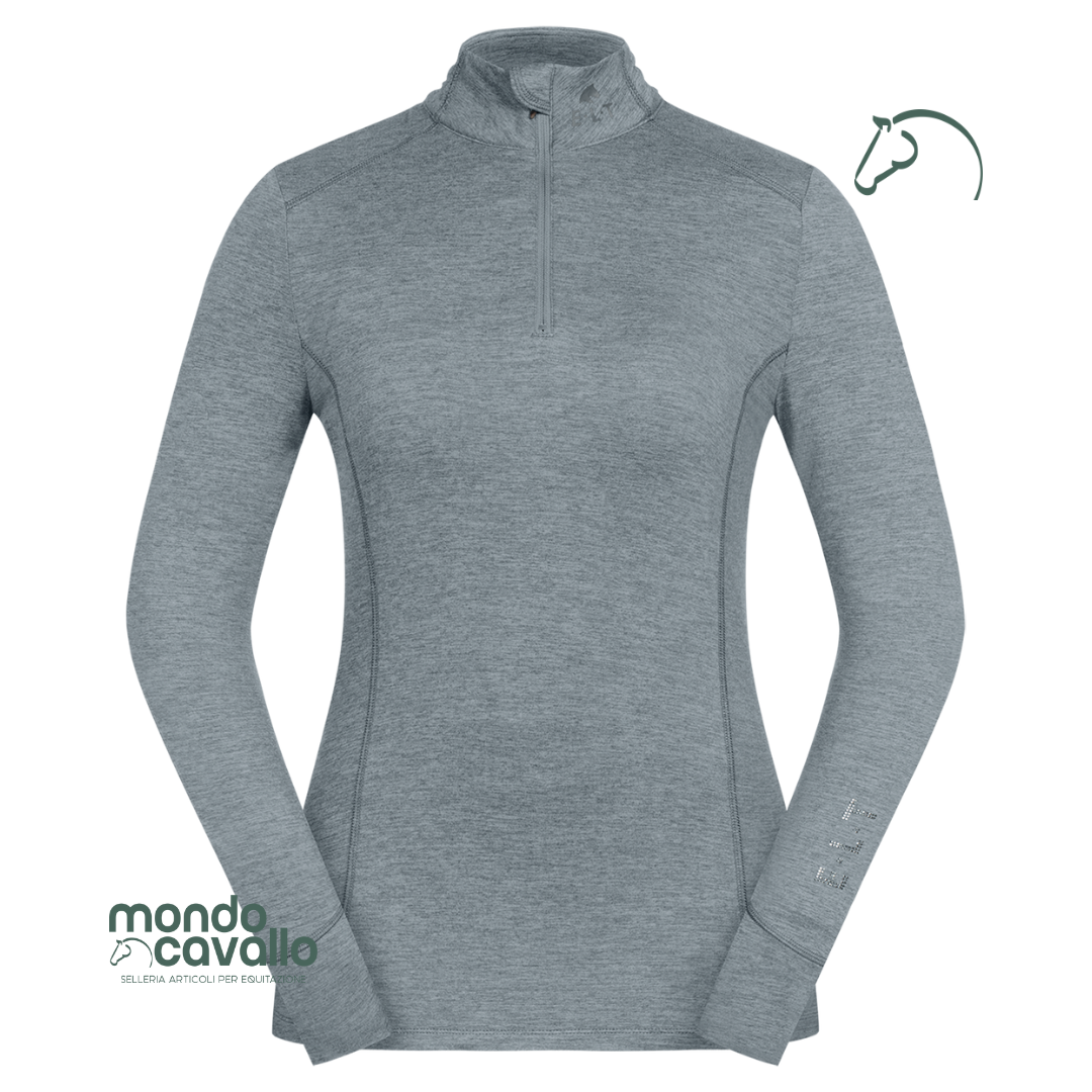 MAGLIA FUNZIONALE CON ZIP MILANO E.L.T.