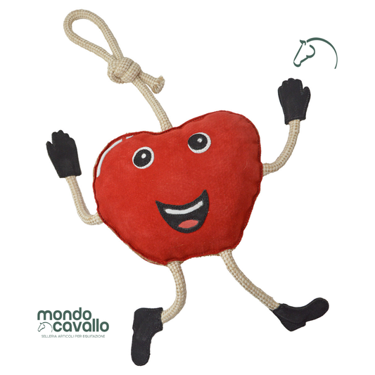 Antistress per cavalli a forma di mela 