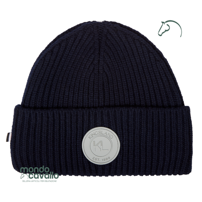 Berretto marca kingsland invernale modello Maurice colore blu