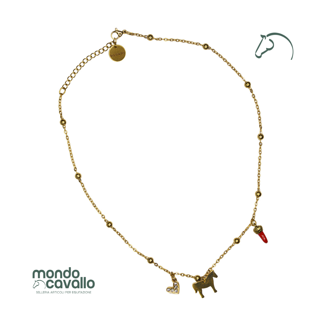 Collana Distinto nuova collezione colore oro
