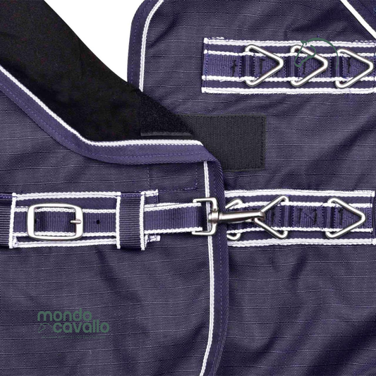 Coperta da paddock waldhausen 200gr modello comfort colore blu