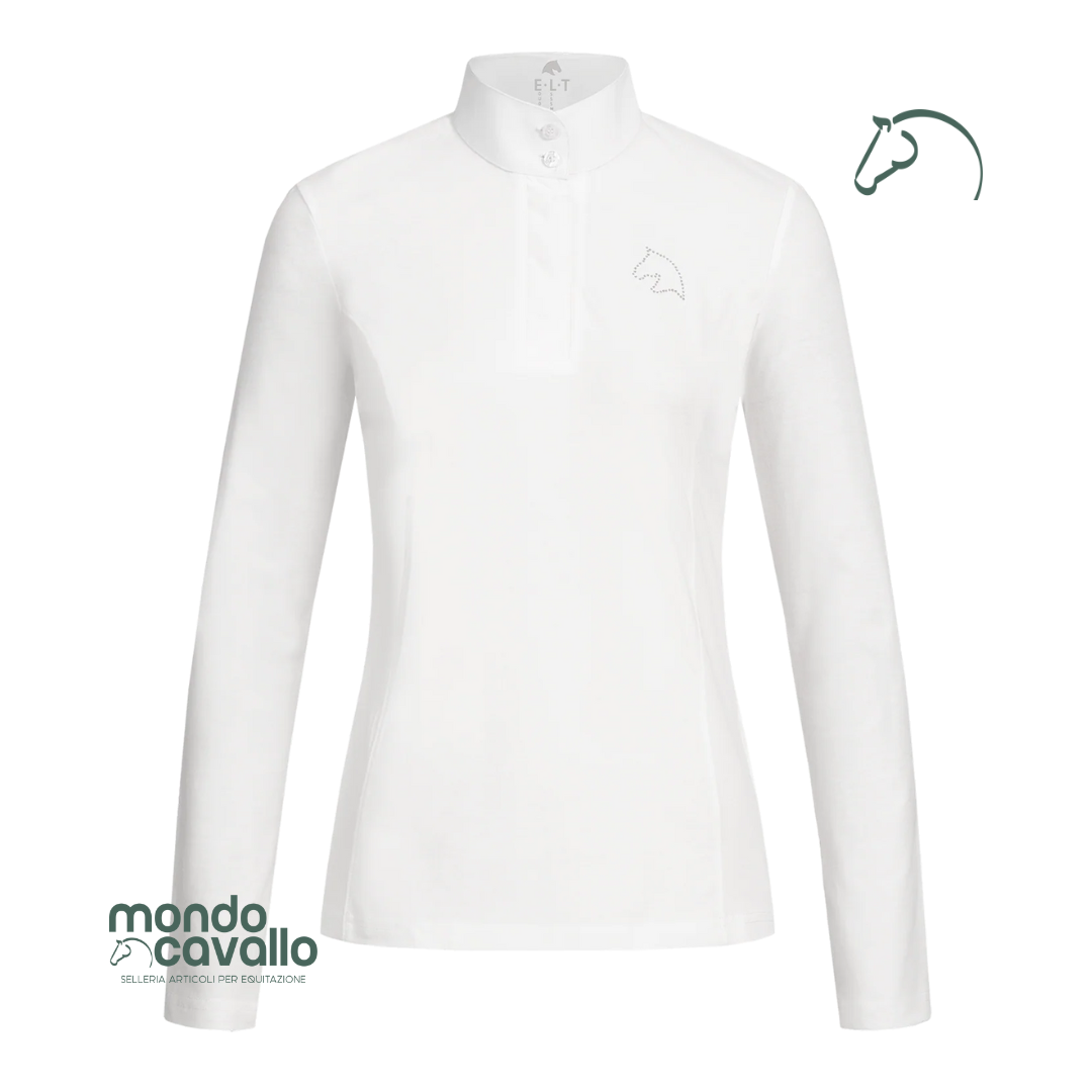 Coreana manica lunga in cotone marca waldhausen modello basico