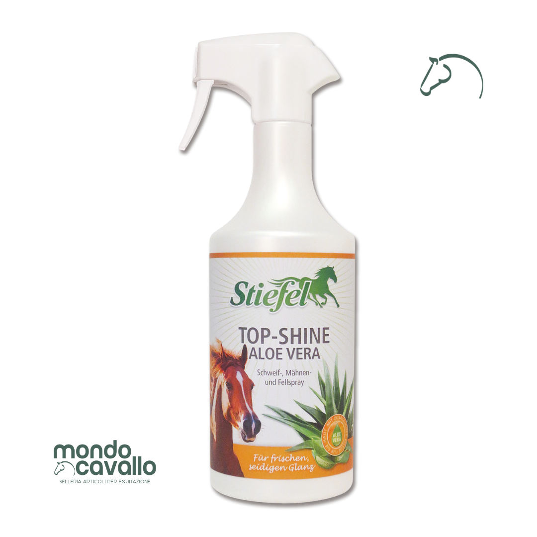 Districante per cavalli con aloe vera 