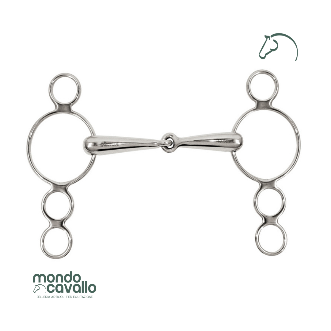 Filetto pessoa in acciaio inox mm18