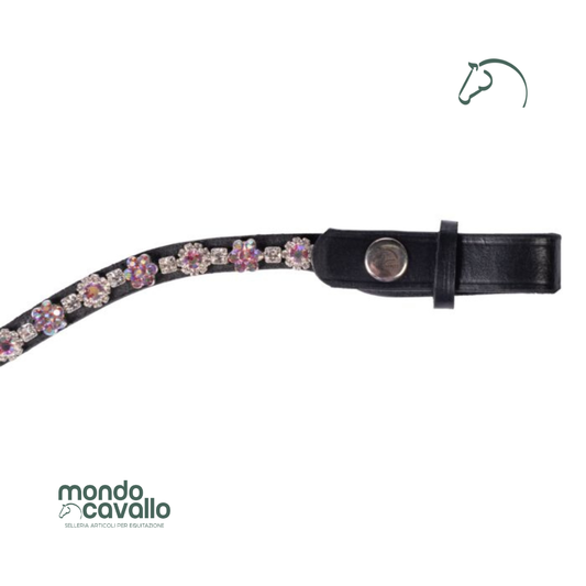 Frontalino con decorazione floreale marca HKM