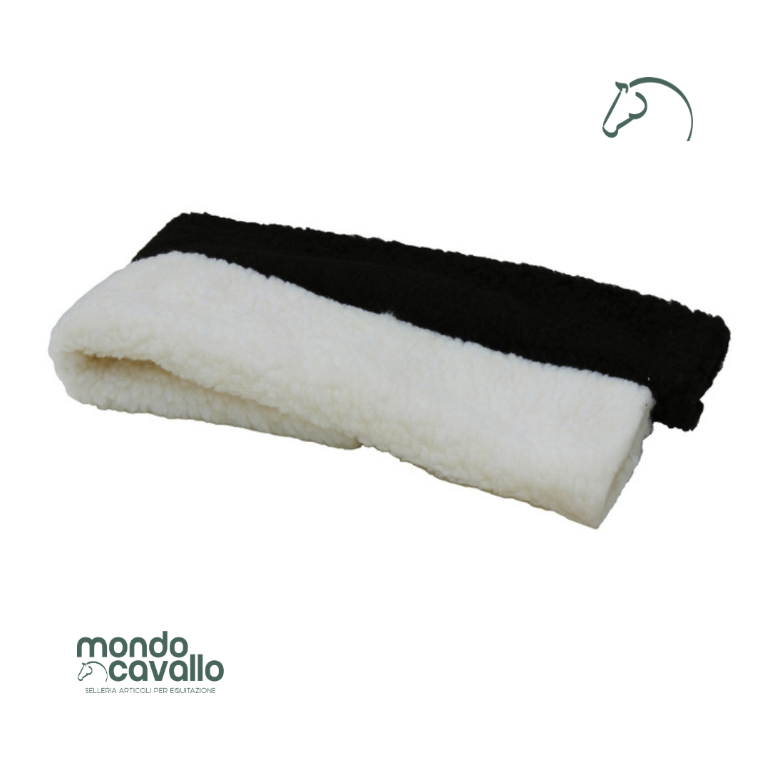 Guscio agnellino sintetico per sottopancia 