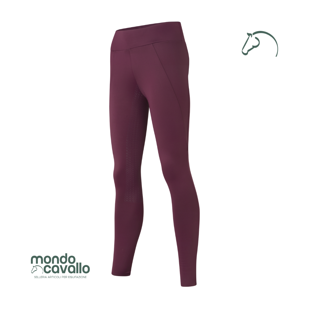 Leggings termici kingsland modello misha colore prugna
