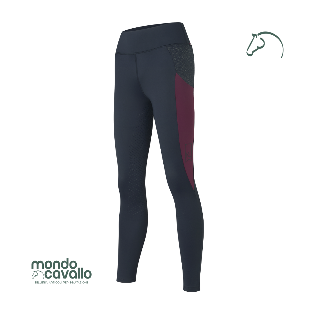 Leggings marca Kingsland full grip termici collezione AW25/26