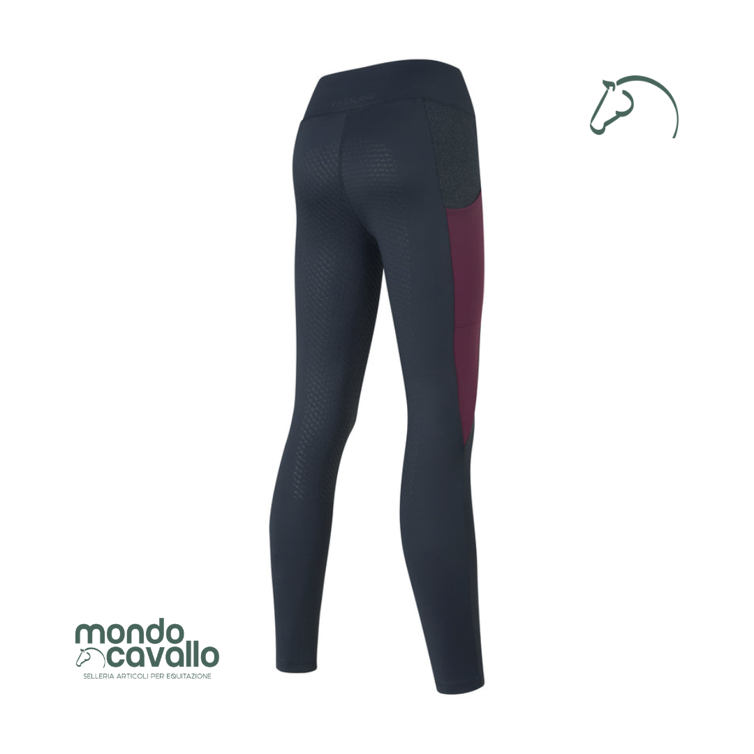 Leggings marca Kingsland full grip termici collezione AW25/26