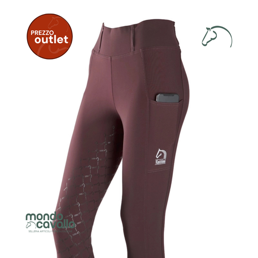 Leggings colore bordeaux marca tattini angolo outlet