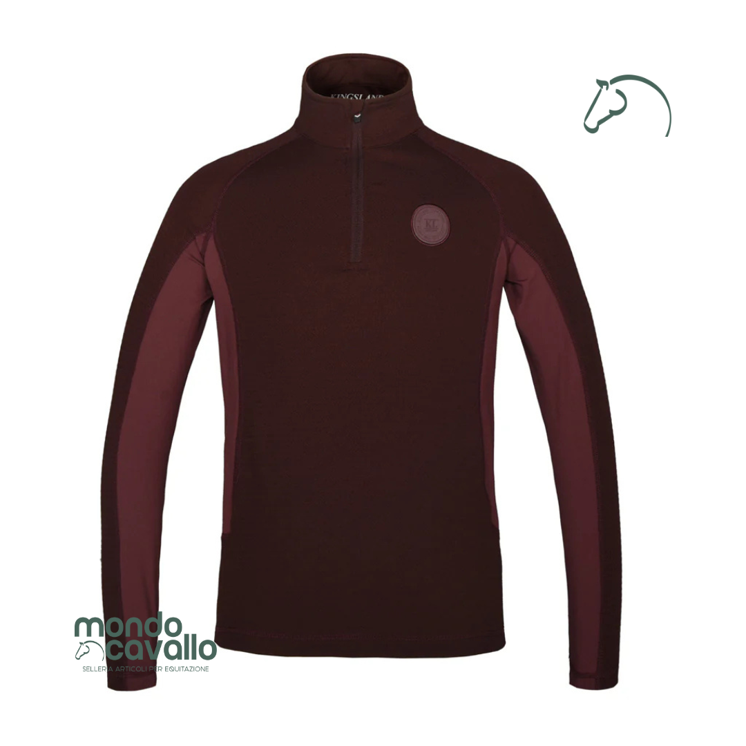 Maglia tecnica bambino kingsland manica lunga