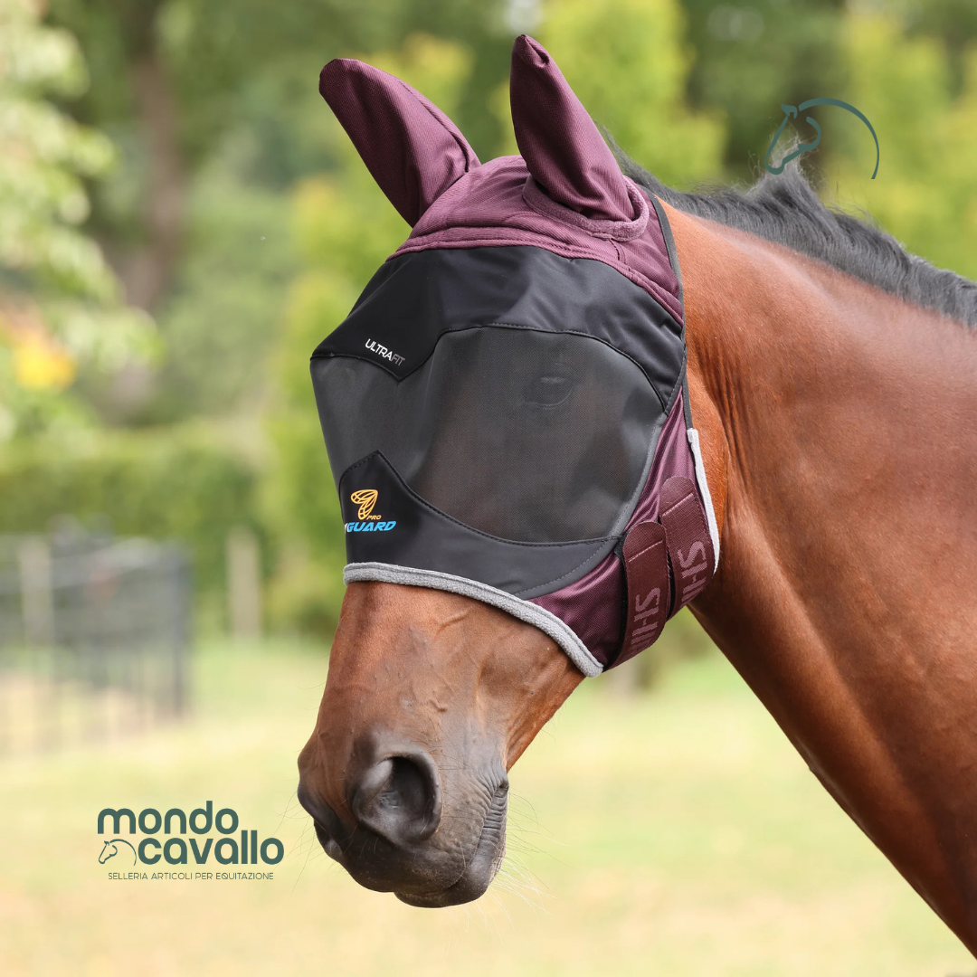 MASCHERA ANTIMOSCHE PRO DELUXE SHIRES