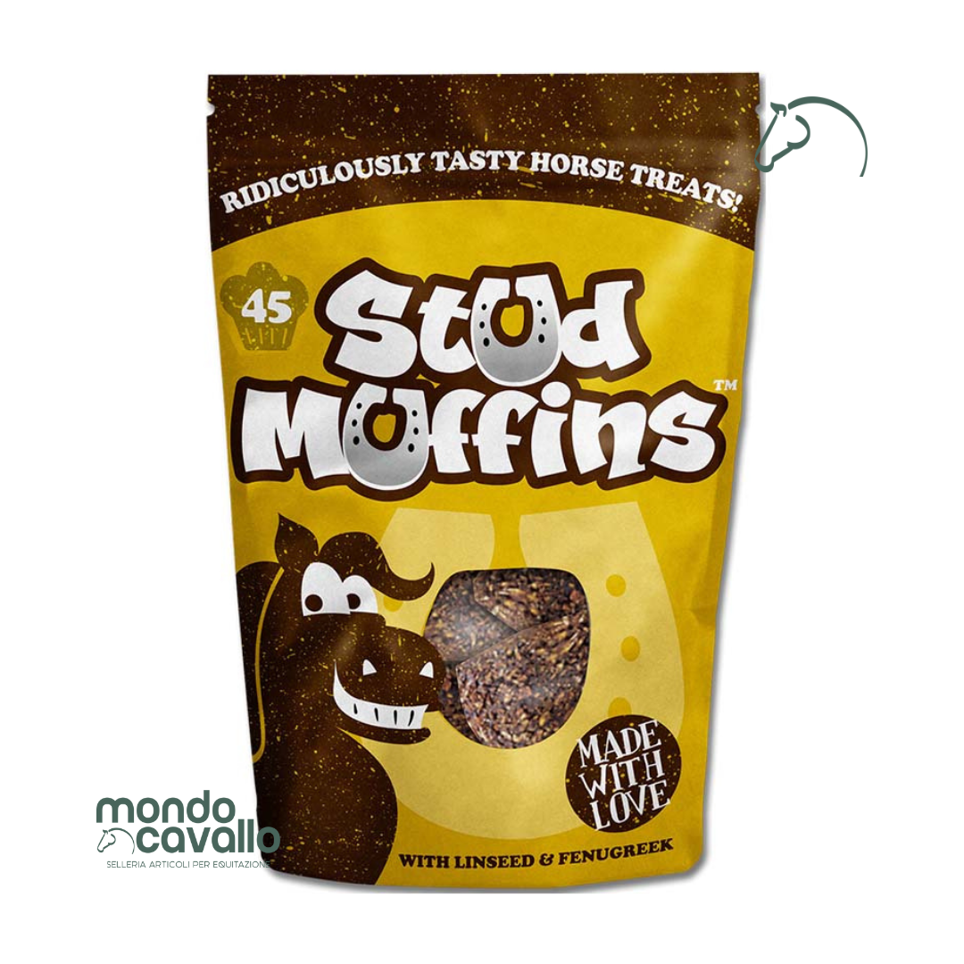 Muffin per cavalli completamente naturali confezione da 45 pezzi