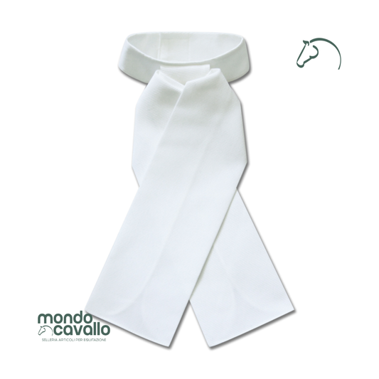 Plastron in cotone con velcro posteriore 