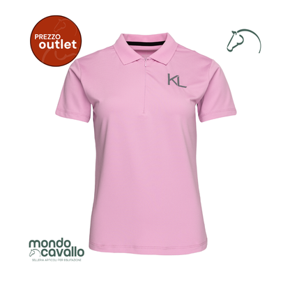 Polo in tessuto tecnico marca kingsland angolo outlet
