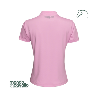 Polo in tessuto tecnico marca kingsland angolo outlet