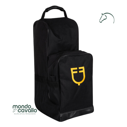 Borsa porta stivali marca equestro con tracolla