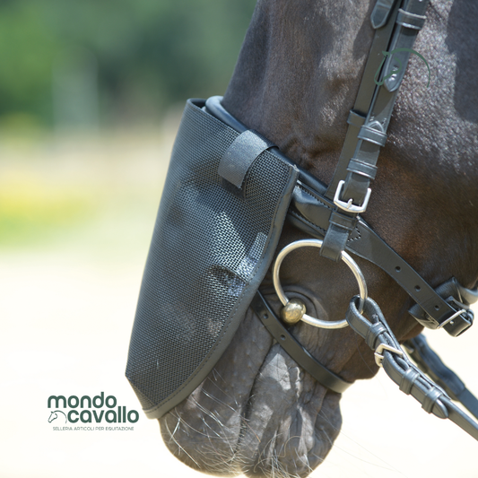 Retina per il naso antimosche per cavalli