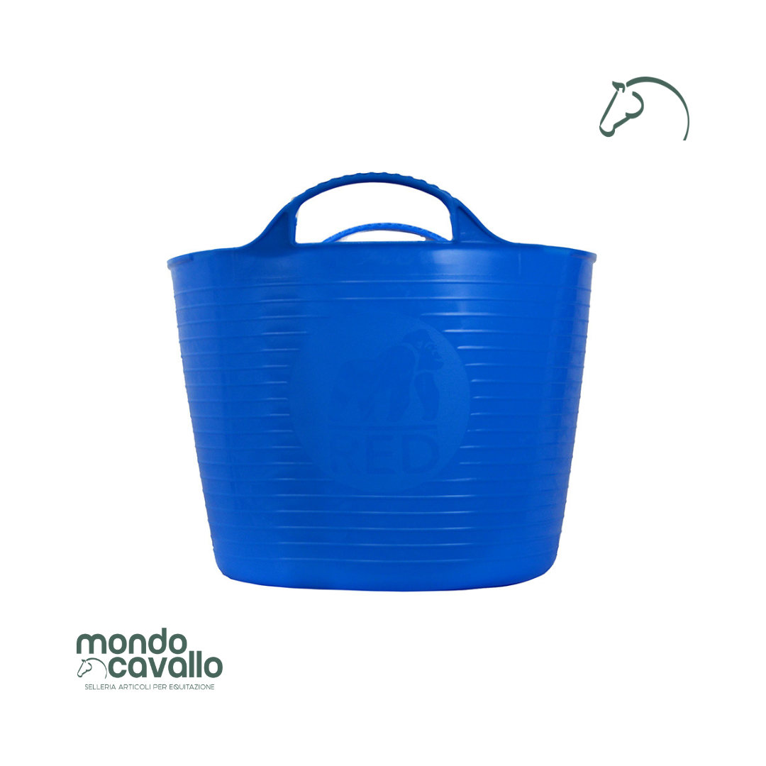 Secchio flessibile in plastica resistente da 14L colori assortiti